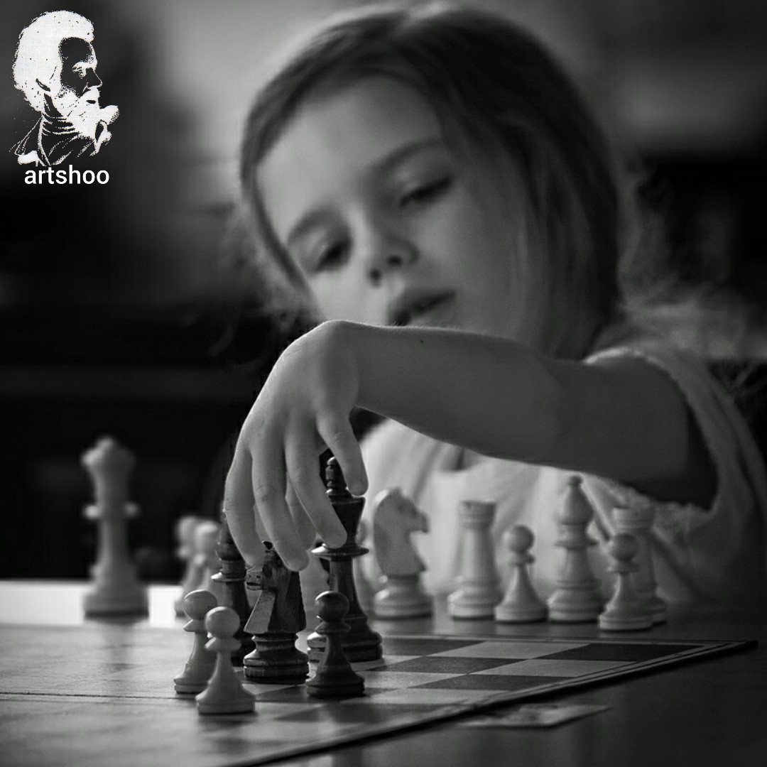 مدل کودک سیاه قلم